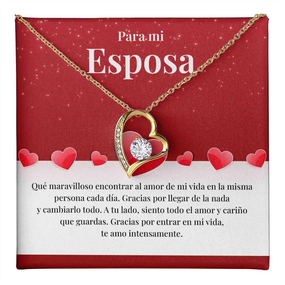 Romantic Spanish Gift for Wife with Message Card