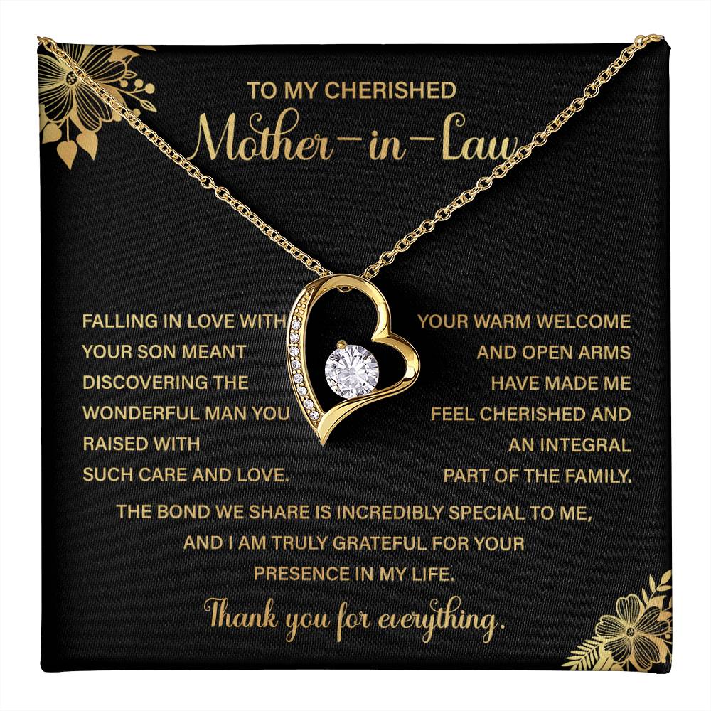 Necklace Gift for Mother-in-Law from Bride