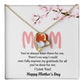 Mother’s Day Necklace Gift for Mom – Jewelry Box