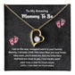 Mommy to Be Necklace Gift – Pregnancy Gift Box Jewelry