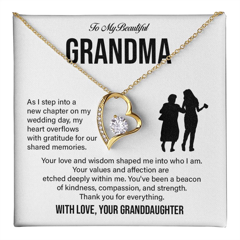 To My Beautiful GRANDMA As I step into a new.