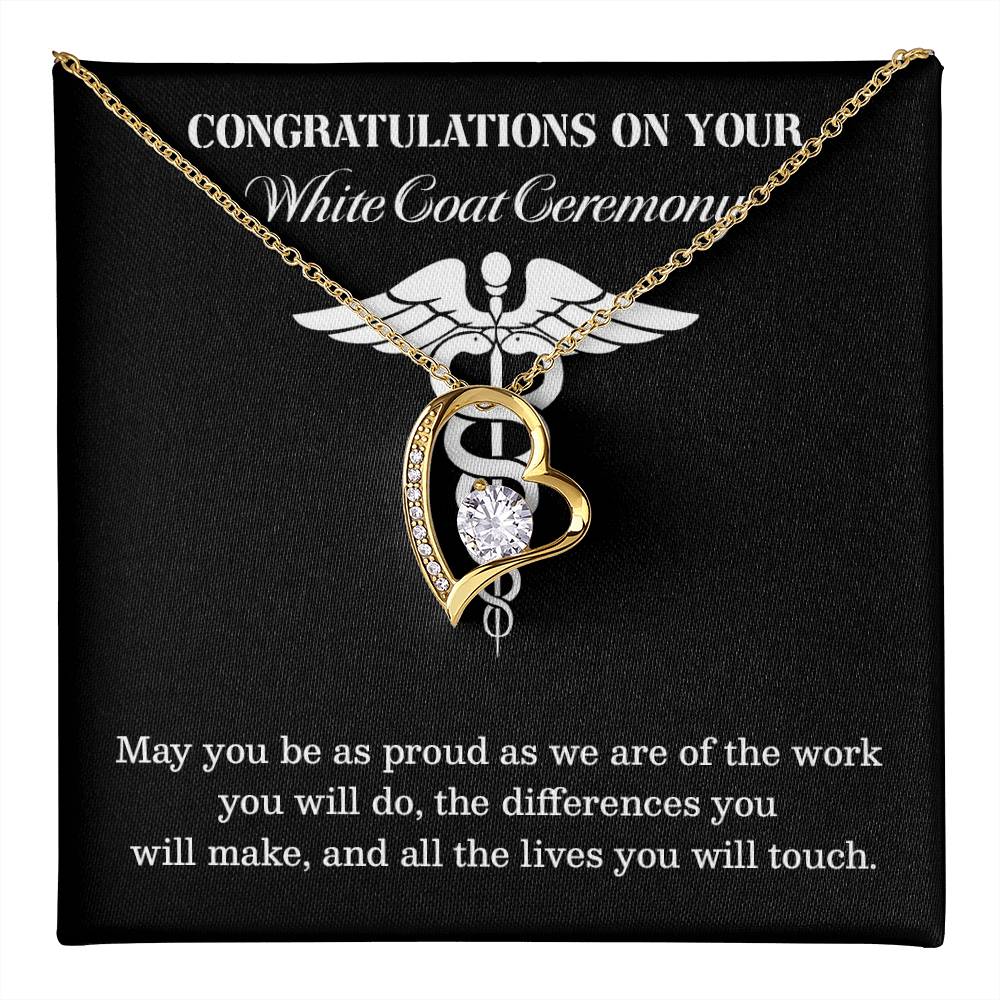 Congratulations On Your White Coat Ceremony You Can Conquer Necklace Enjoy The Journey Necklace Personal Growth Jewelry Motivational Jewelry Meaningful Gift For Graduates Achievements Necklace Congratulations Necklace White Coat Ceremony