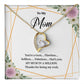 My Mom in a Million Necklace Gift with Message Card