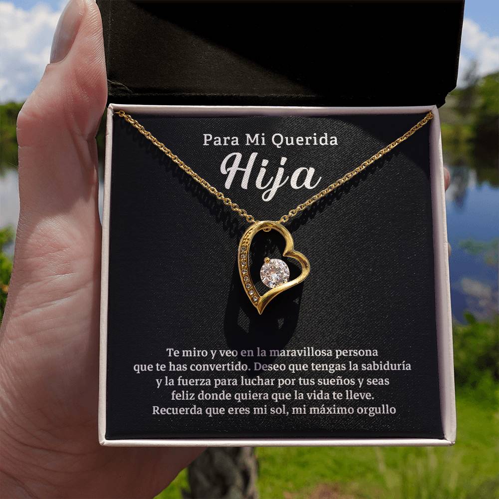 Collar Inspirador Para Mi Querida Hija Regalo Collar Para Hija Collar Sentimental Para Hija Regalo De Orgullo Para Hija Collar De Aliento Para Hija Regalo De Madre A Hija Regalo Especial Para Hija De Mamá Regalo Significativo Para Hija