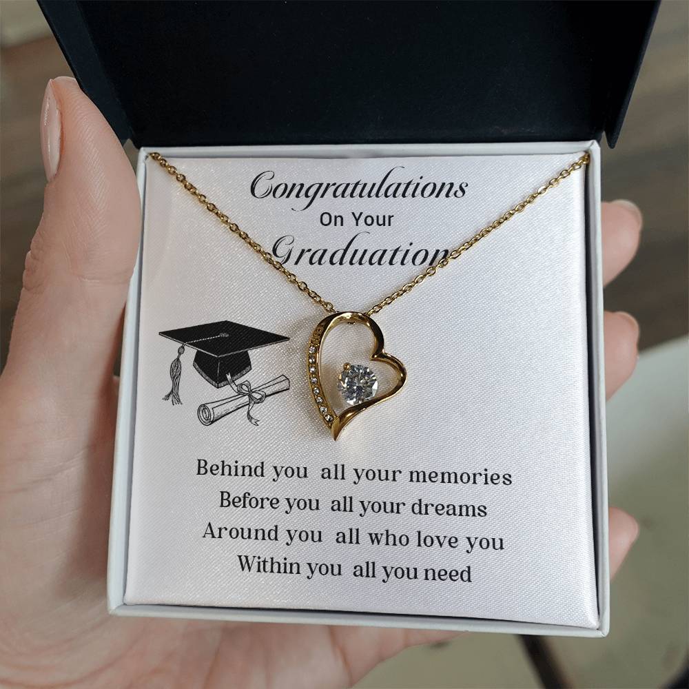 Congratulations On Your Graduation Necklace Graduation Necklace Gift Necklace For Graduate’s Special Day Gift For Graduate’s New Journey Necklace For Graduate’s Memories Gift For Graduate’s Success Emotional Gift For Graduates