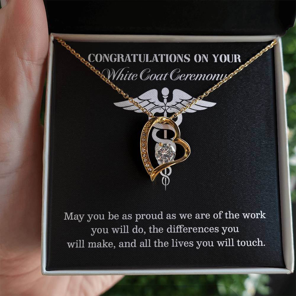 Congratulations On Your White Coat Ceremony You Can Conquer Necklace Enjoy The Journey Necklace Personal Growth Jewelry Motivational Jewelry Meaningful Gift For Graduates Achievements Necklace Congratulations Necklace White Coat Ceremony