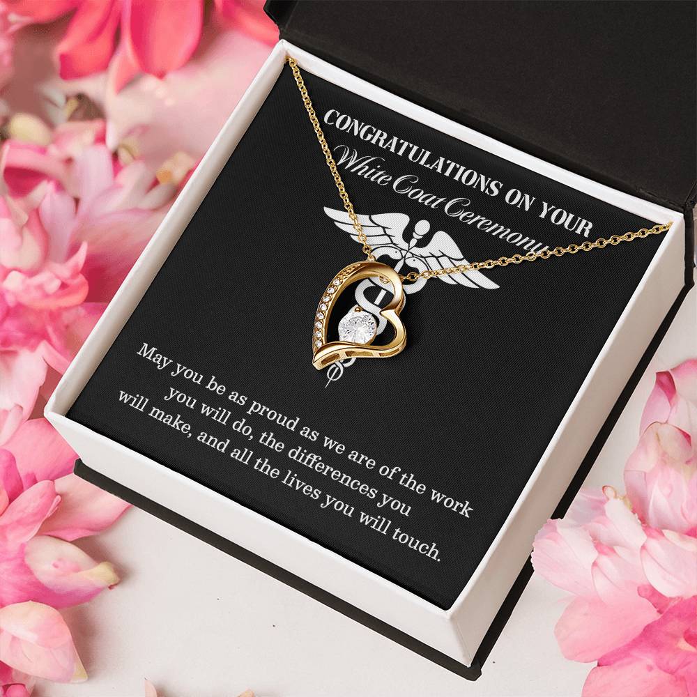 Congratulations On Your White Coat Ceremony You Can Conquer Necklace Enjoy The Journey Necklace Personal Growth Jewelry Motivational Jewelry Meaningful Gift For Graduates Achievements Necklace Congratulations Necklace White Coat Ceremony