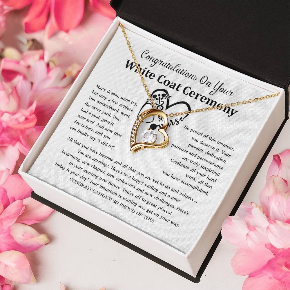 Congratulations On Your White Coat Ceremony You Can Conquer Necklace New Chapter Necklace Personal Growth Jewelry Motivational Jewelry White Coat Ceremony Congratulations Necklace Meaningful Gift For Graduates Emotional Connection Necklace