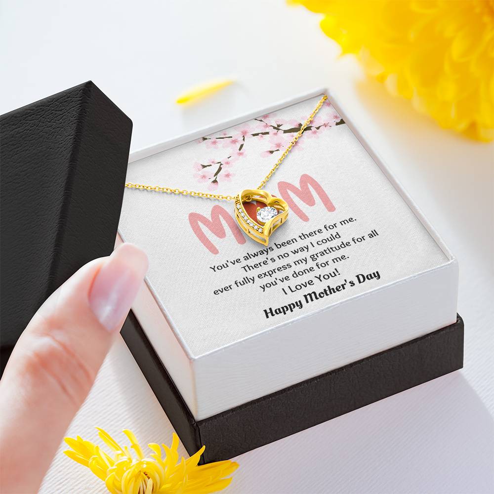 Mother’s Day Necklace Gift for Mom – Jewelry Box