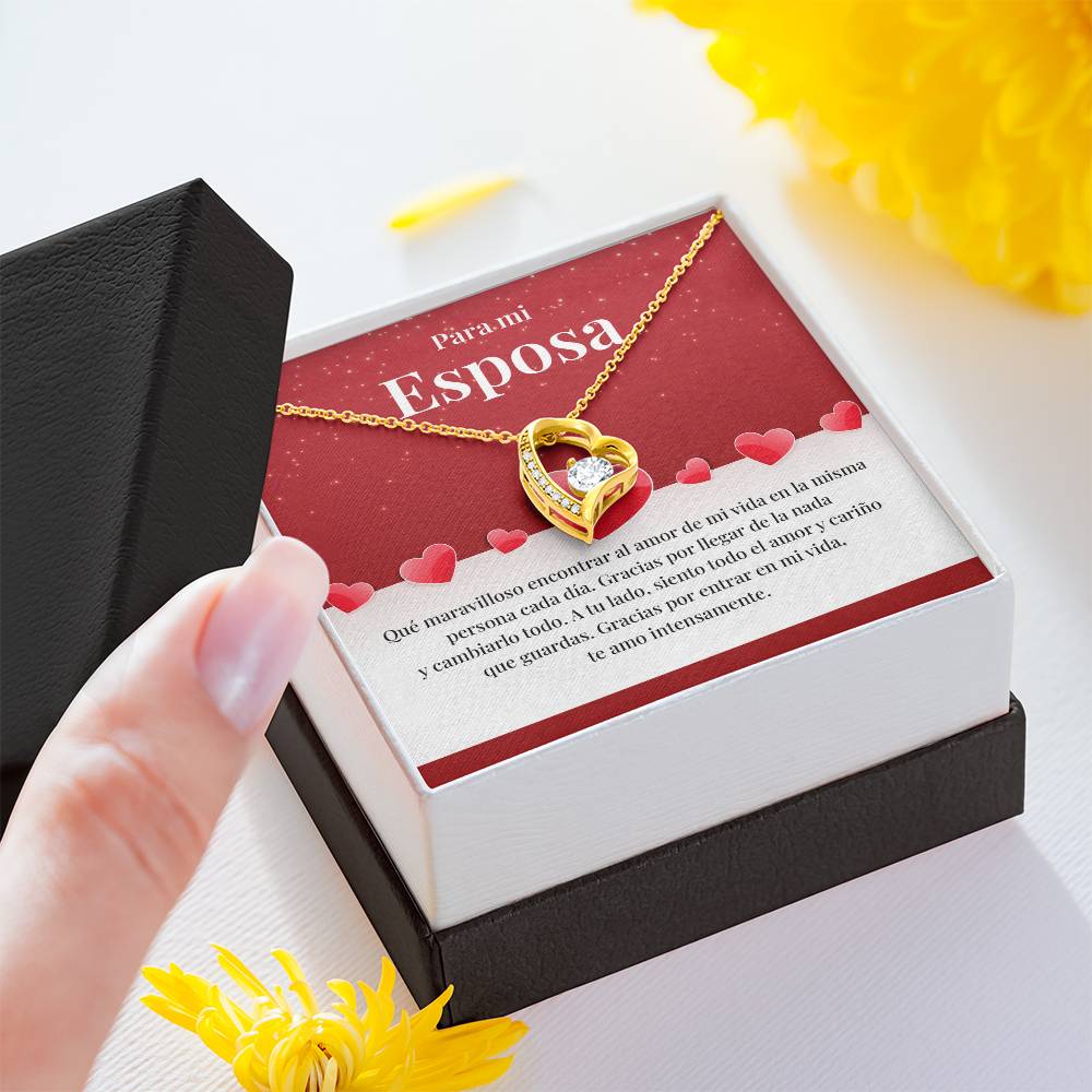 Romantic Spanish Gift for Wife with Message Card