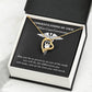 White Coat Ceremony Necklace Gift with Congratulations Card