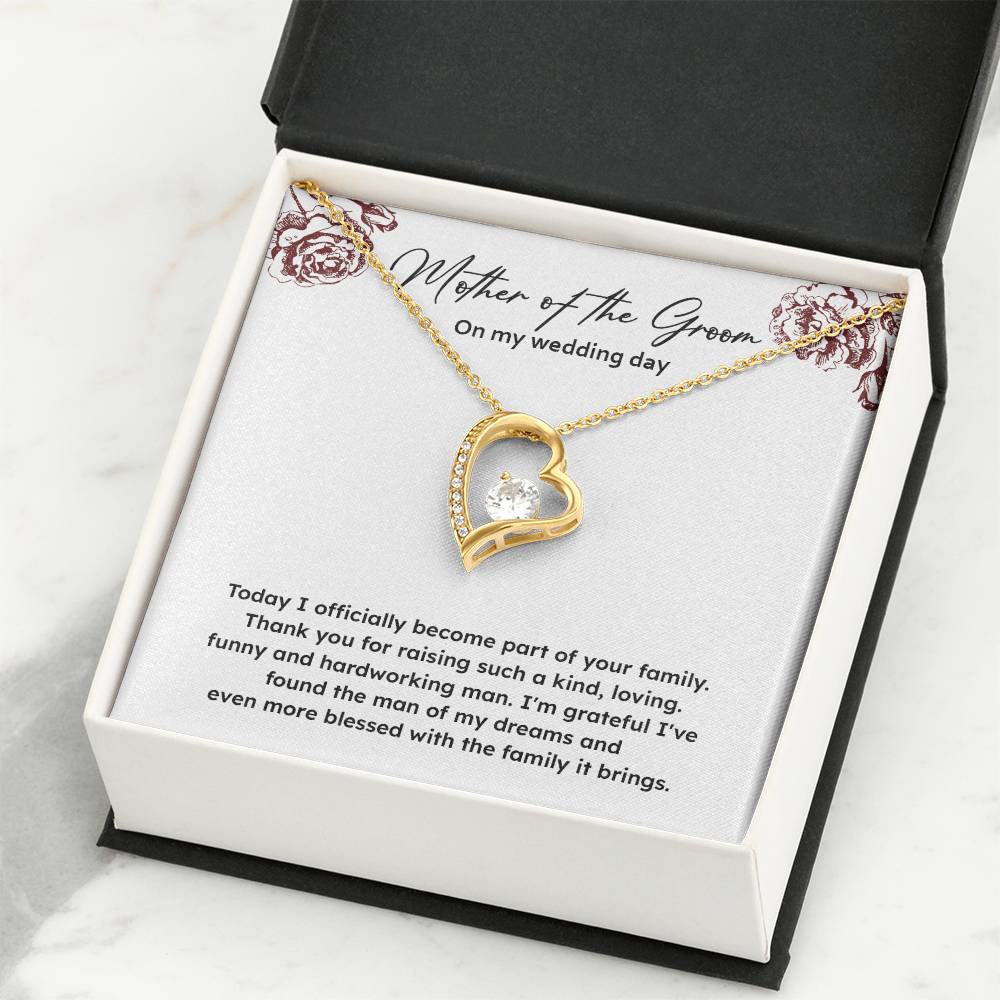 To The Mother Of The Groom On My Wedding Day Mother Of The Groom Gift Wedding Day Gift For Mother-in-law Thank You Gift For Mother Of The Groom Sentimental Gift For Mother Of The Groom