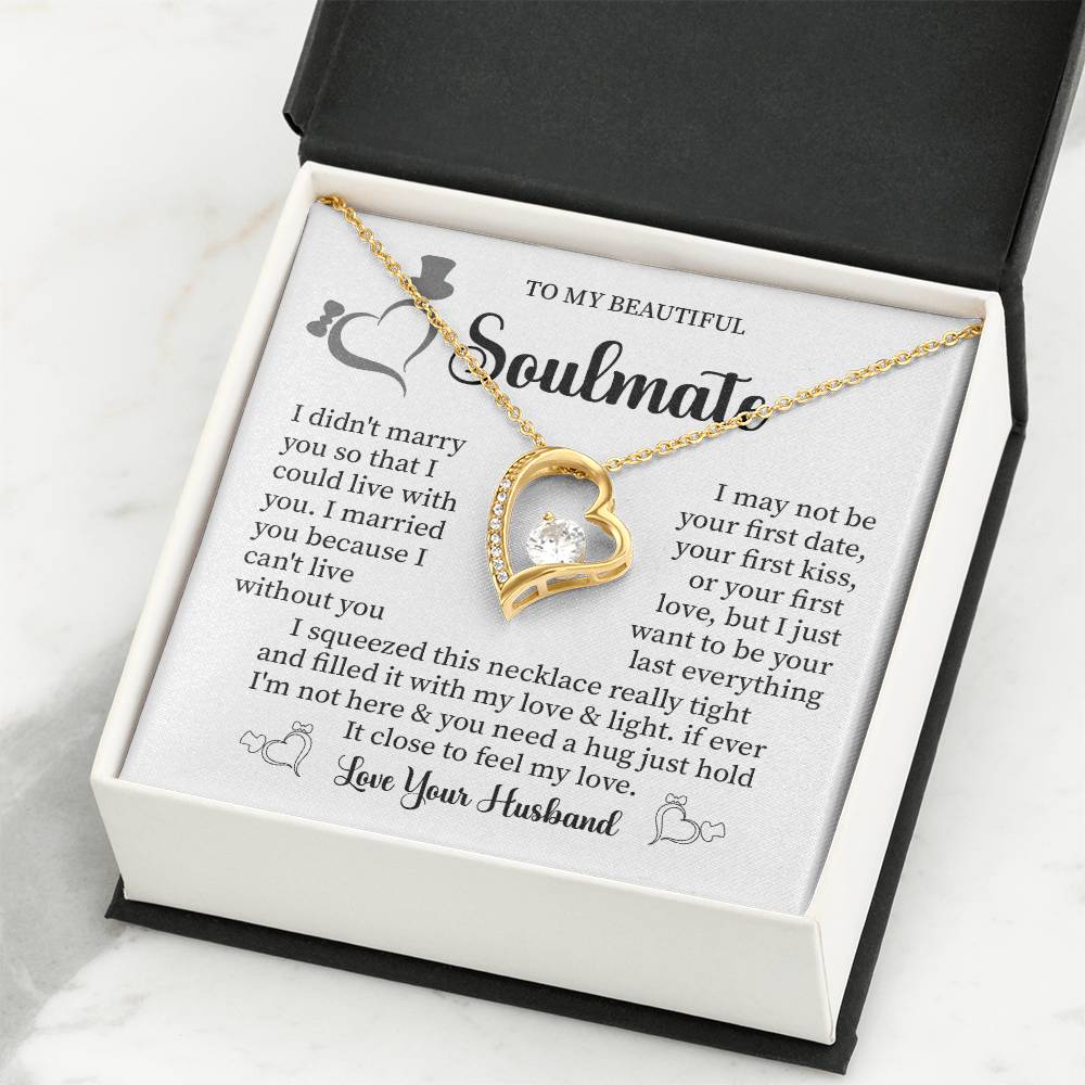 To My beautiful soulmate i didn't marry