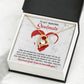 To My Amazing Soulmate Necklace Gift- Loving You Has Been Such A Blessing, Valentine's Day Soulmate Jewelry With A Meaningful Message Card.