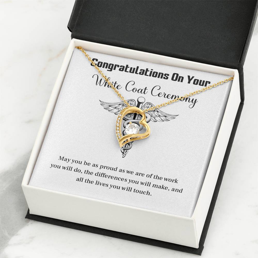 Congratulations On Your White Coat Ceremony You Can Conquer Necklace You Are Amazing Necklace Personal Development Jewelry Motivational Jewelry Gift From Dad Meaningful Gift For Graduates New Chapter Necklace Congratulations Necklace