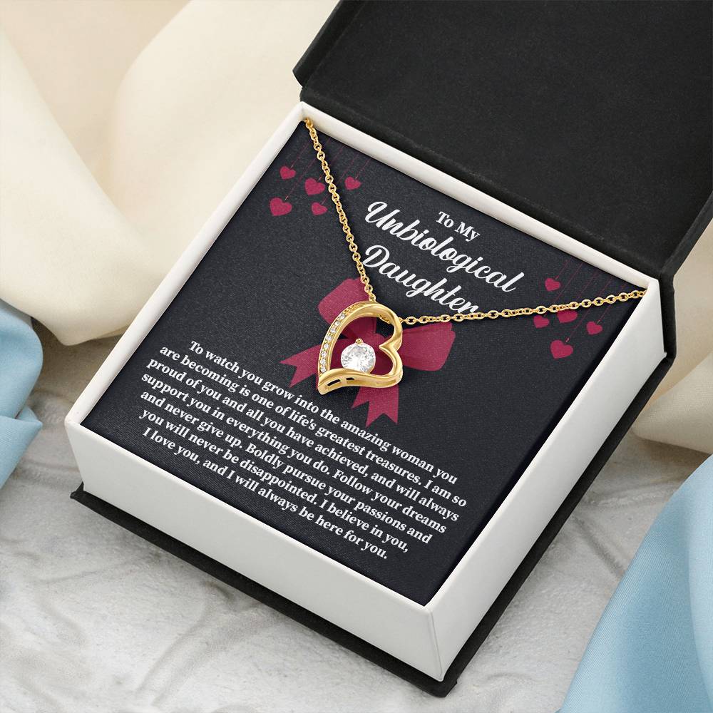 Unbiological Daughter Necklace from Bonus Mom