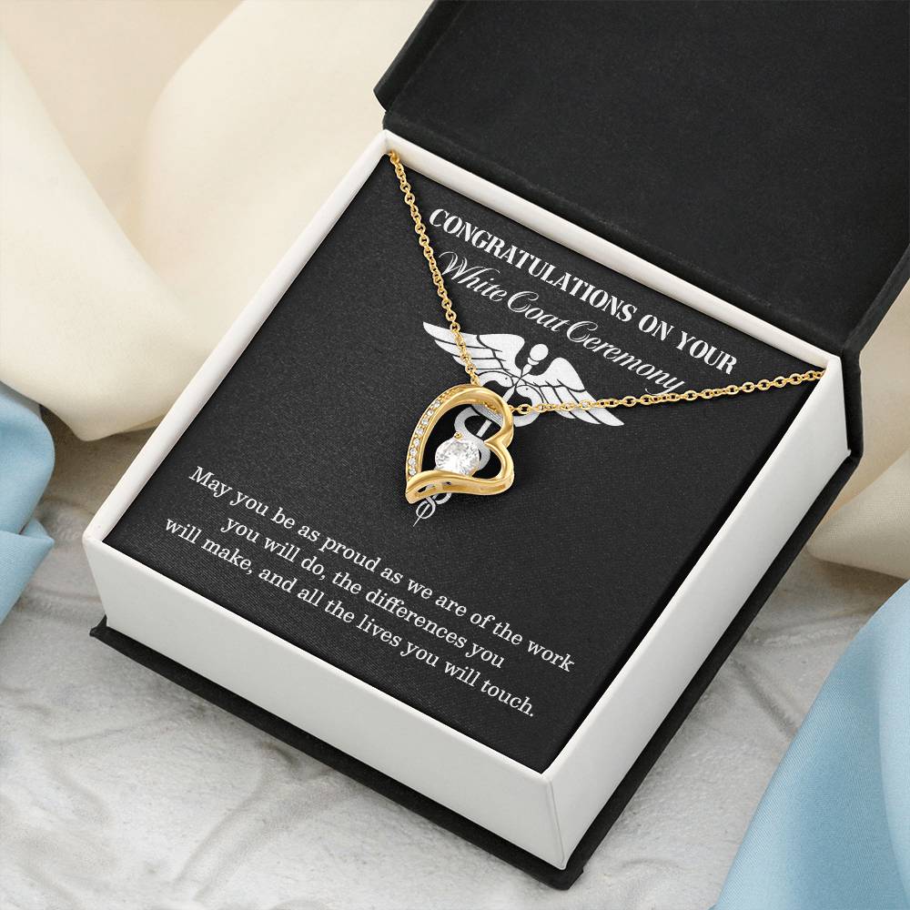 Congratulations On Your White Coat Ceremony You Can Conquer Necklace Enjoy The Journey Necklace Personal Growth Jewelry Motivational Jewelry Meaningful Gift For Graduates Achievements Necklace Congratulations Necklace White Coat Ceremony