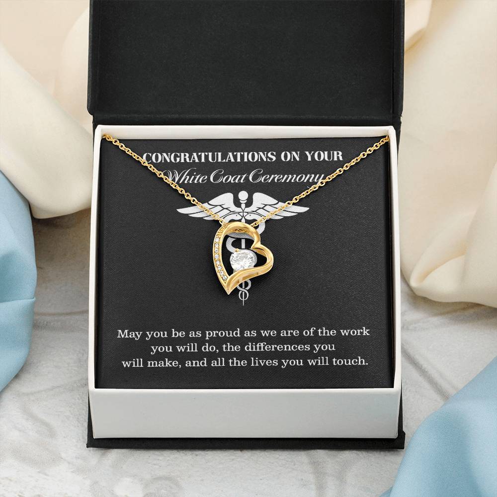 Congratulations On Your White Coat Ceremony You Can Conquer Necklace Enjoy The Journey Necklace Personal Growth Jewelry Motivational Jewelry Meaningful Gift For Graduates Achievements Necklace Congratulations Necklace White Coat Ceremony