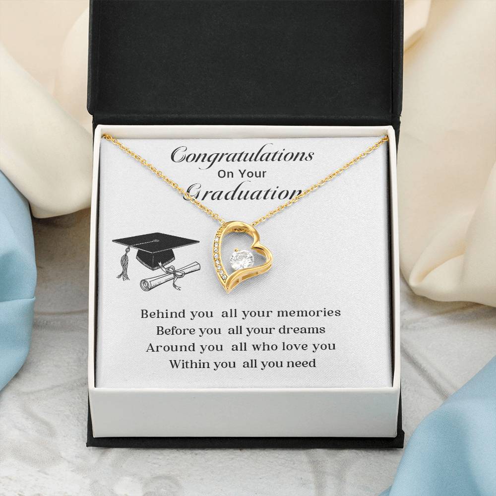 Congratulations On Your Graduation Necklace Graduation Necklace Gift Necklace For Graduate’s Special Day Gift For Graduate’s New Journey Necklace For Graduate’s Memories Gift For Graduate’s Success Emotional Gift For Graduates