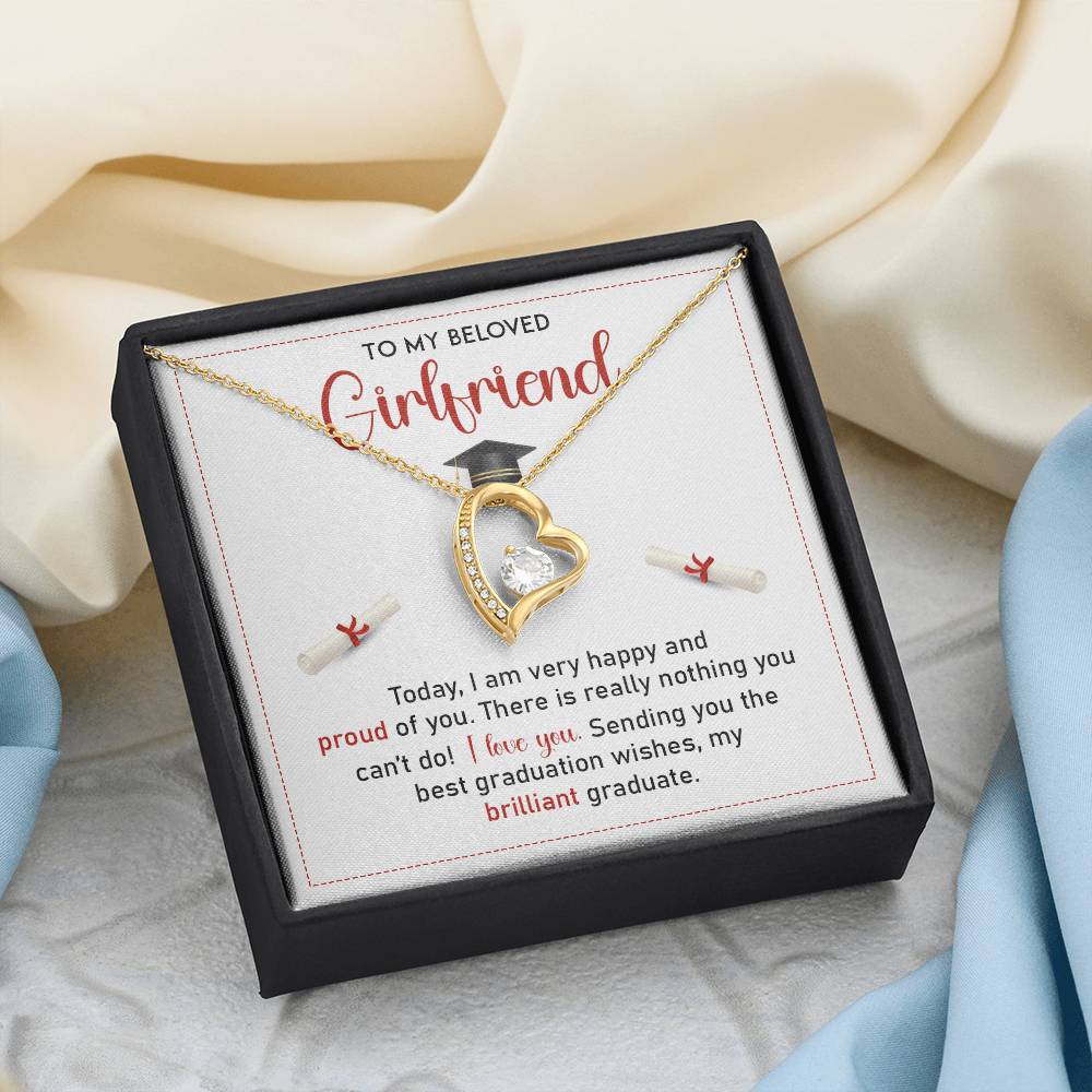 Graduation Gift Necklace for Girlfriend from Boyfriend