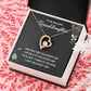 Granddaughter Gift Necklace from Grandma – Message Card