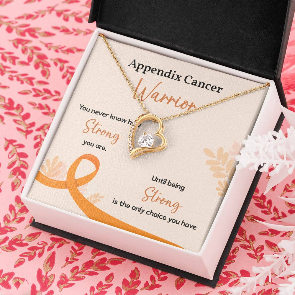Appendix Cancer Warrior Gift – Message Card Inside