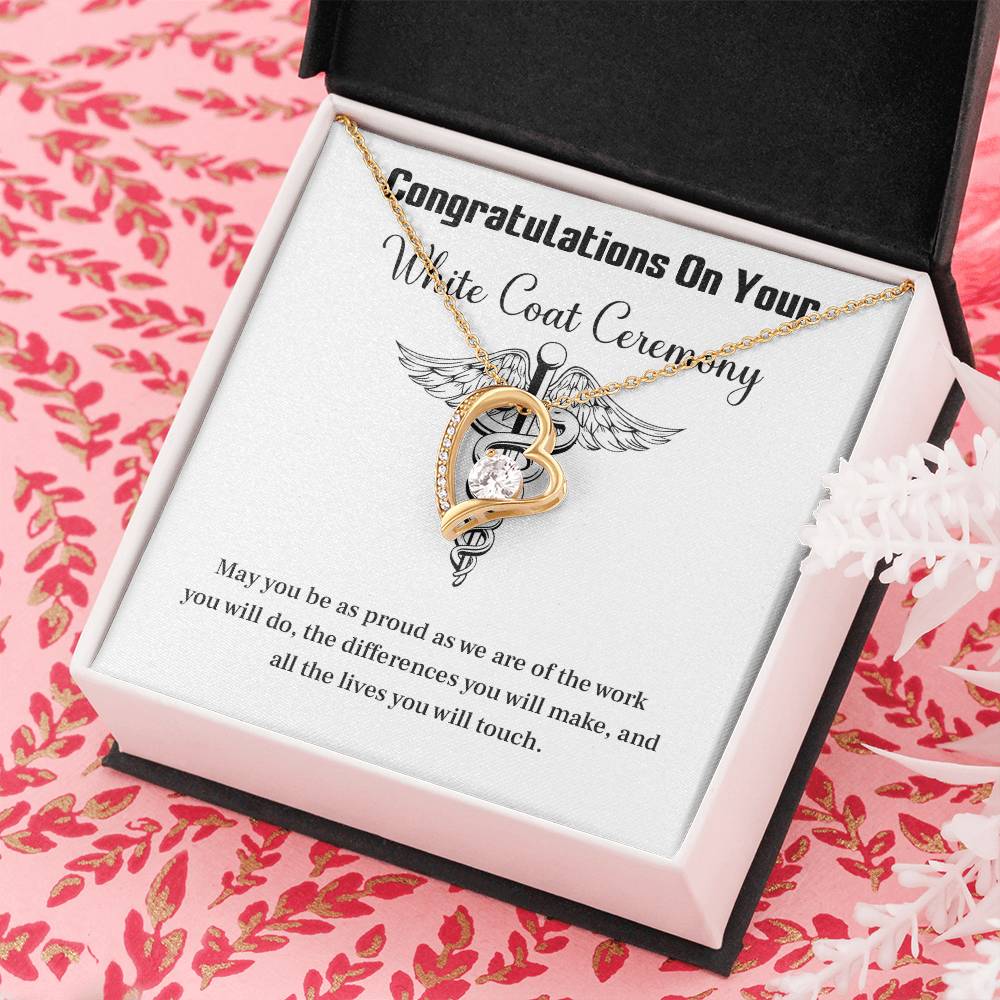 Congratulations On Your White Coat Ceremony You Can Conquer Necklace You Are Amazing Necklace Personal Development Jewelry Motivational Jewelry Gift From Dad Meaningful Gift For Graduates New Chapter Necklace Congratulations Necklace