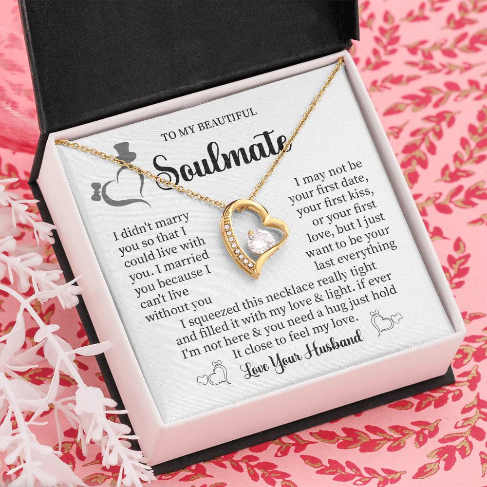 To My beautiful soulmate i didn't marry