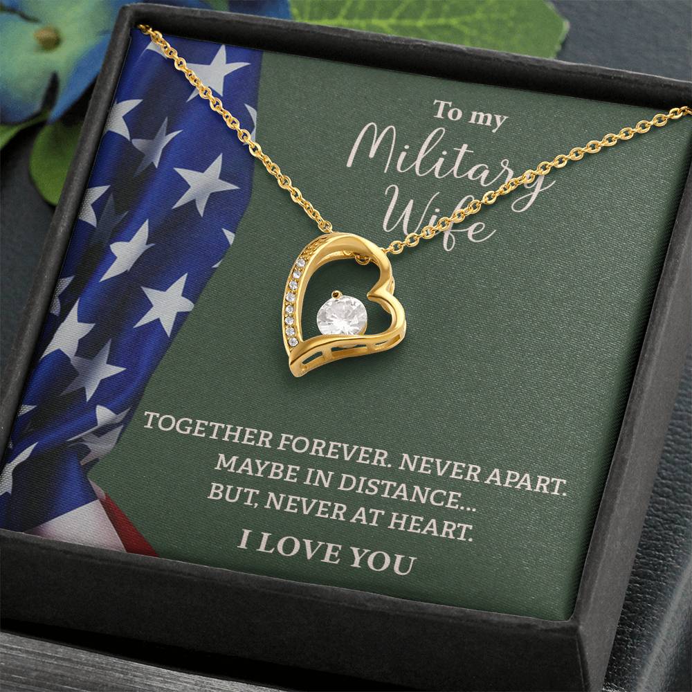 Military Wife Gift from Husband – With Message Card