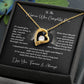 To The Woman Who Completes Me Necklace Gift From Husband