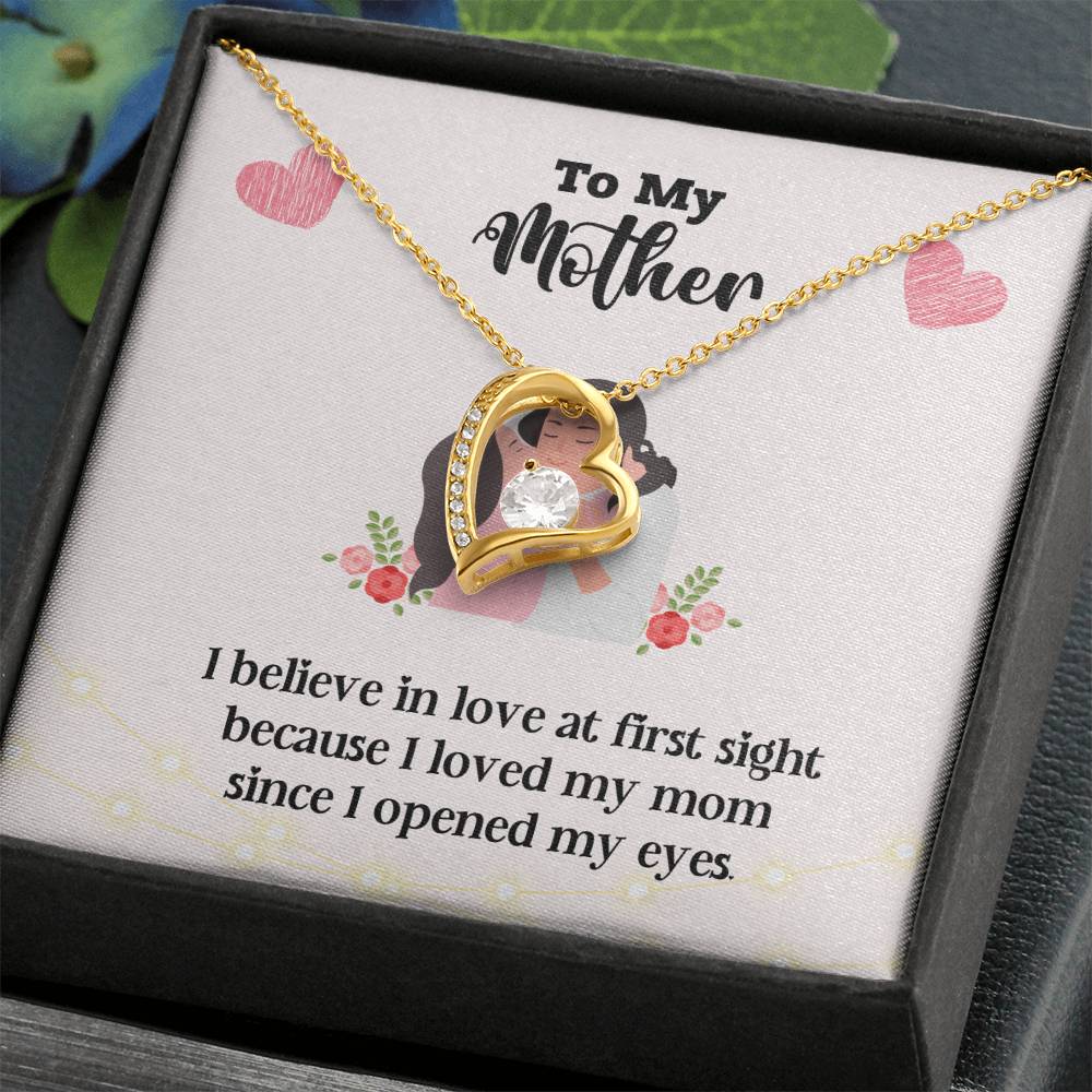 Necklace Gift for Mother – Daughter to Mom Jewelry Box