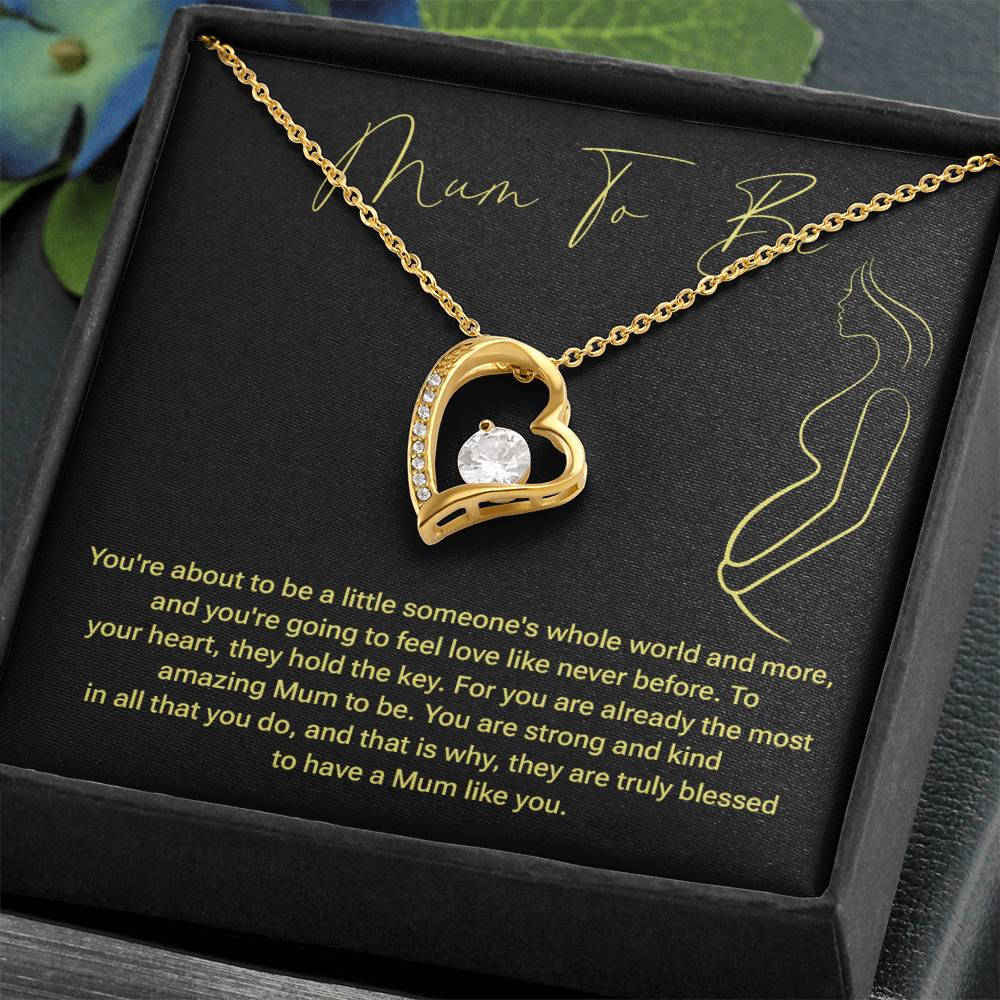 Mum To Be Pregnancy Necklace – Sentimental Gift Box