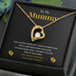 Pregnancy Necklace for Mummy – Gift from Bump with Love Note Card