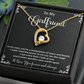 To My Girlfriend Gift With Message Card Elegant Jewelry with LED Box