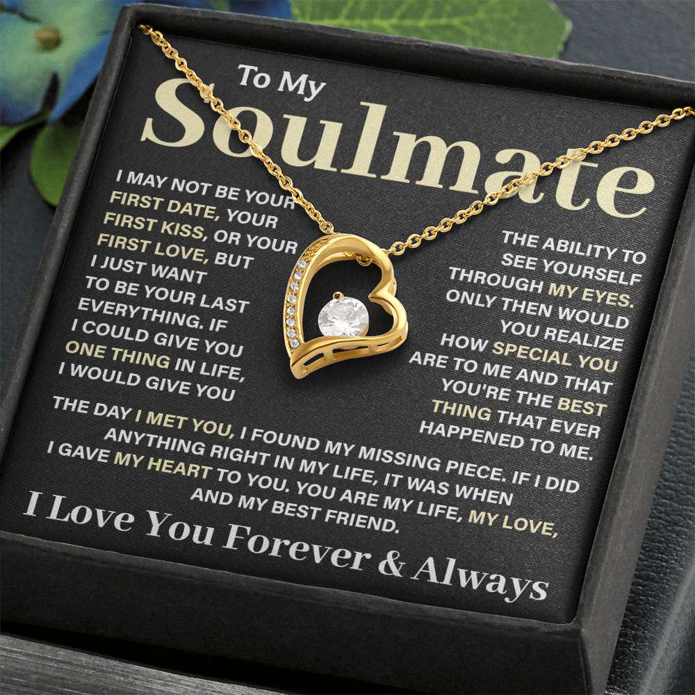 To my soulmate