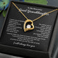 Great Granddaughter Necklace Gift – Encouragement & Love Message Card