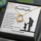 Granddaughter Jewelry from Grandpa with Inspirational Note