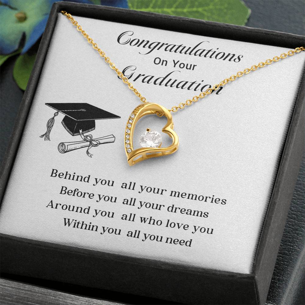 Congratulations On Your Graduation Necklace Graduation Necklace Gift Necklace For Graduate’s Special Day Gift For Graduate’s New Journey Necklace For Graduate’s Memories Gift For Graduate’s Success Emotional Gift For Graduates