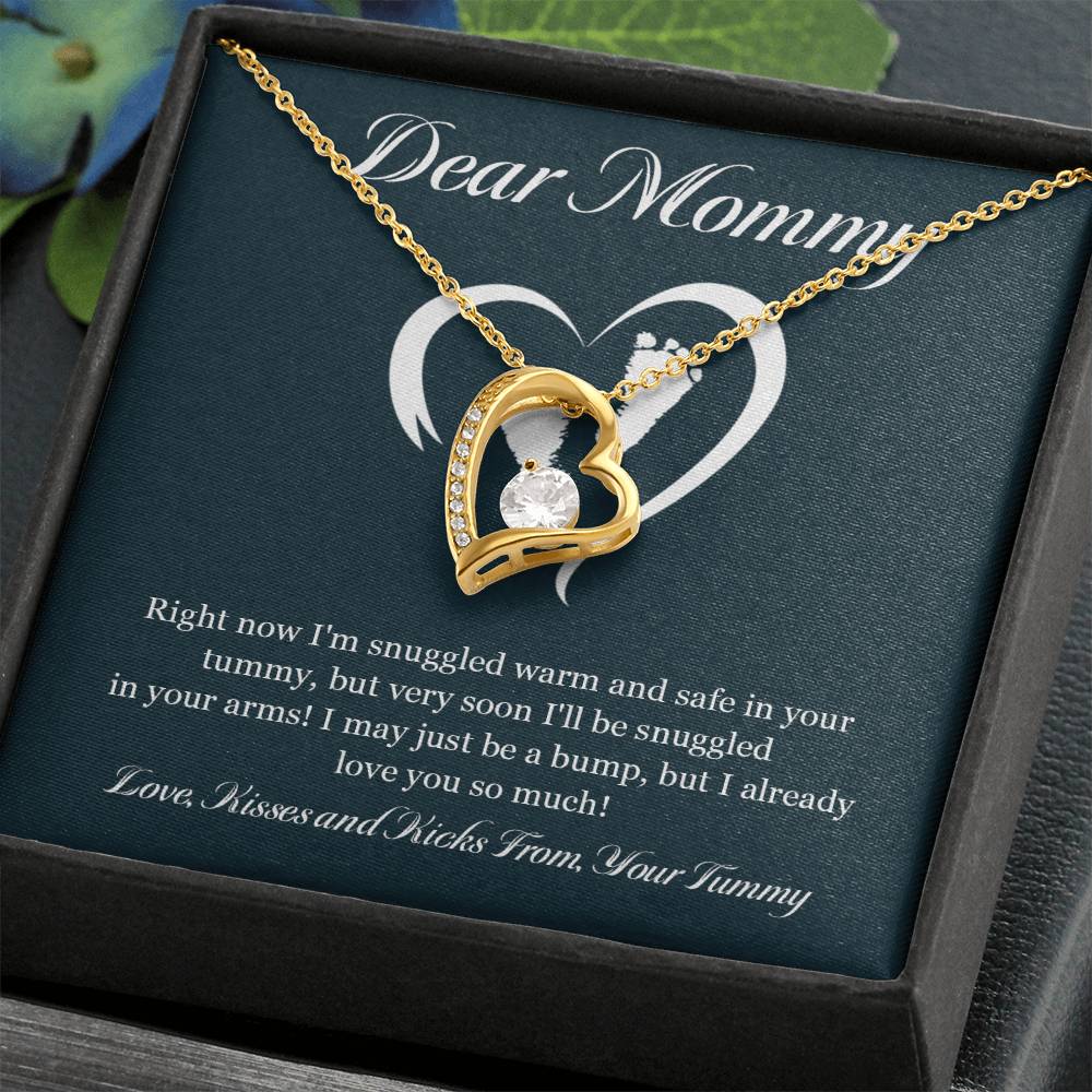 Pregnancy Necklace Gift for Mommy – From Baby Bump