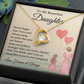 Daughter Necklace Gift Braver Than You Believe Card