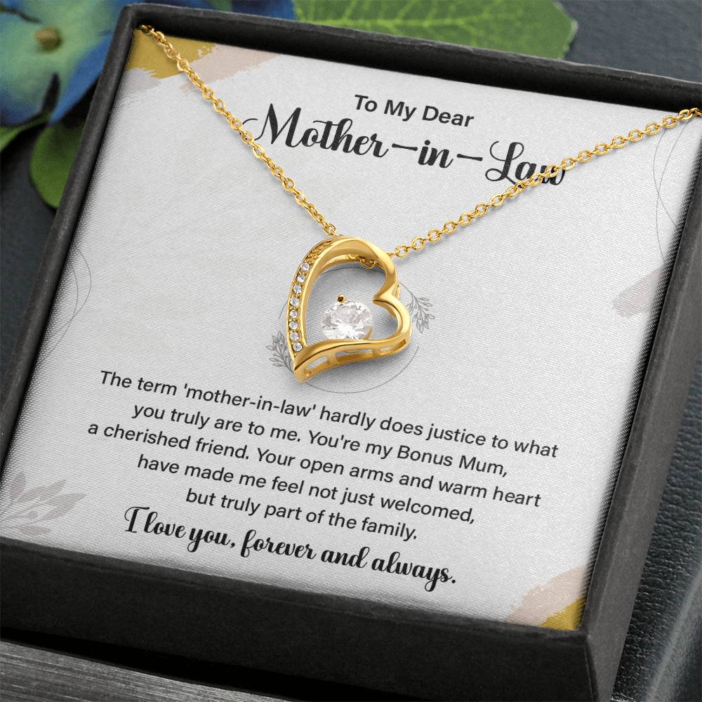 Mother-in-Law Necklace Gift from Daughter-in-Law