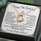 13th Birthday Gift for Teen Girl – Heart Necklace with Message Card