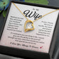 To My Wife Sentimental Jewelry For Wife Meaningful Necklace Gift