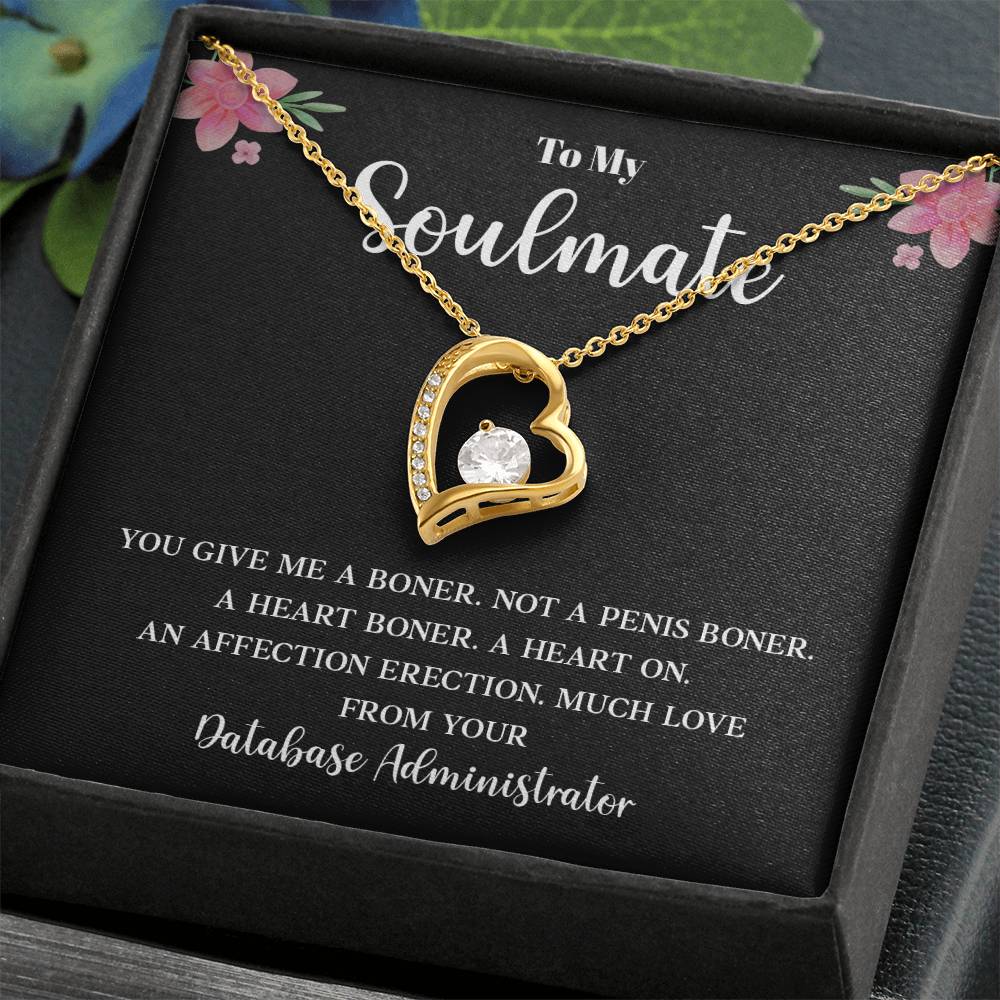 Funny Necklace Gift from Database Administrator