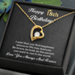 18th Birthday Necklace Gift With Loving Message
