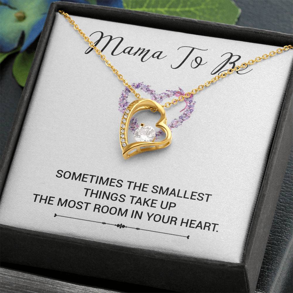 Mama To Be Gift Necklace – Sentimental Message Card and Box