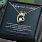 65th Birthday Necklace Gift for Her – Elegant Heart Jewelry Box