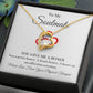 Soulmate Necklace Gift from Physical Therapist