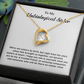 To My Unbiological Sister Necklace Gift