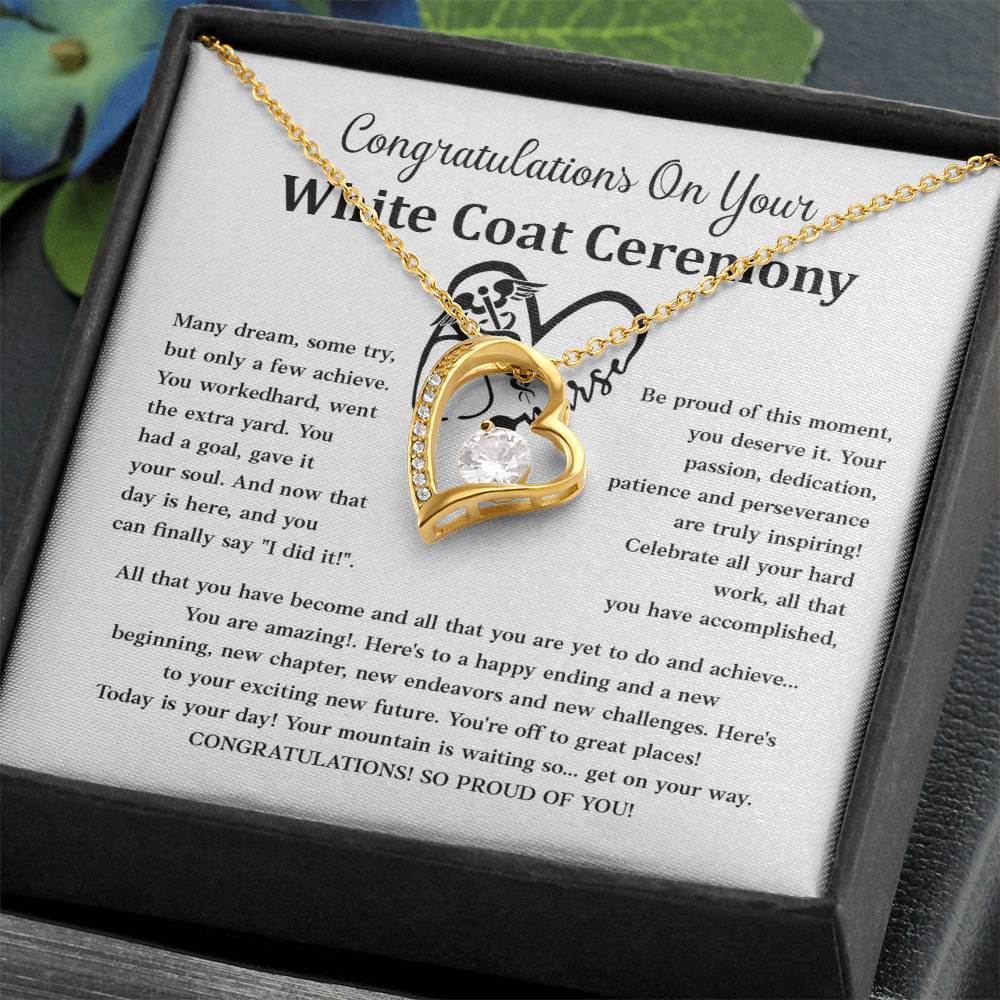 Congratulations On Your White Coat Ceremony You Can Conquer Necklace New Chapter Necklace Personal Growth Jewelry Motivational Jewelry White Coat Ceremony Congratulations Necklace Meaningful Gift For Graduates Emotional Connection Necklace